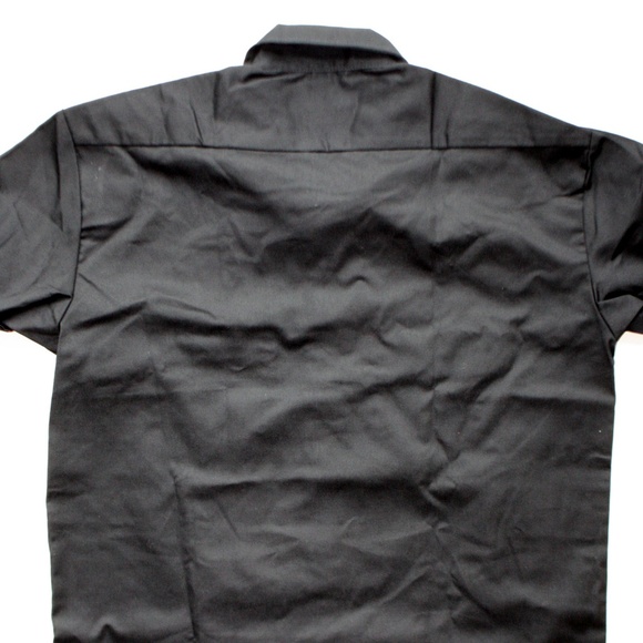 MAKE OFFER Dickies Work Shirt Button Up Made In Detroit Med. - Picture 7 of 8